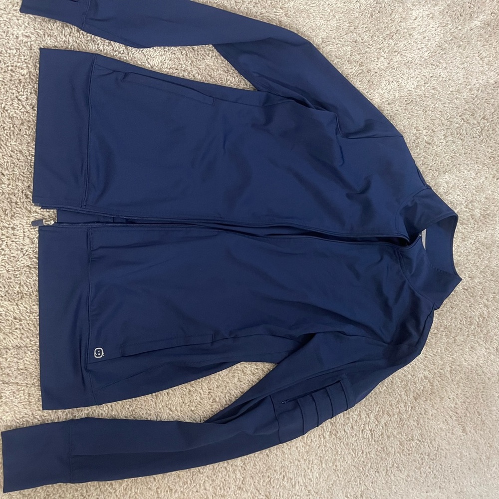 WonderWink women’s Deep Blue Lightweight scrub Jacket